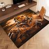 1pc Michael Myers Print Area Rug - Soft, Washable Non-Slip Indoor Mat, Living Room, Home Office Decorative Rug,Office Decorative