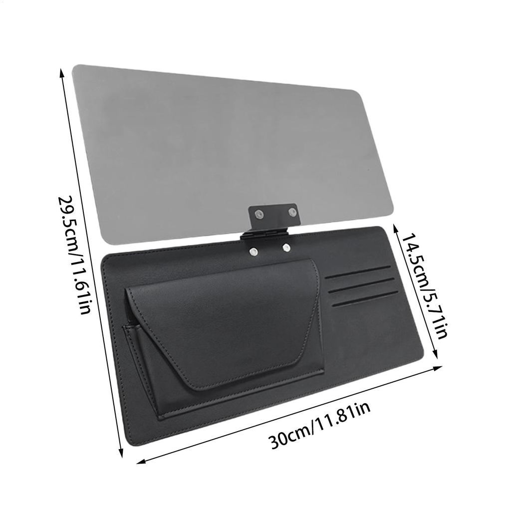 Car Sun Visor Extender Sunlight Protection Anti-Glare Visor Extender Attachment For Car For Daily Drivers Road Trippers Women