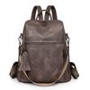 2025 Women's Backpack New Retro Casual Backpack Multi-functional Large Capacity Shoulder Messenger Bag