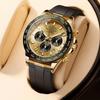 Fashion Men Sports Calendar Watches Waterproof Quartz Watch Retro Mens Business Luxury Wristwatch