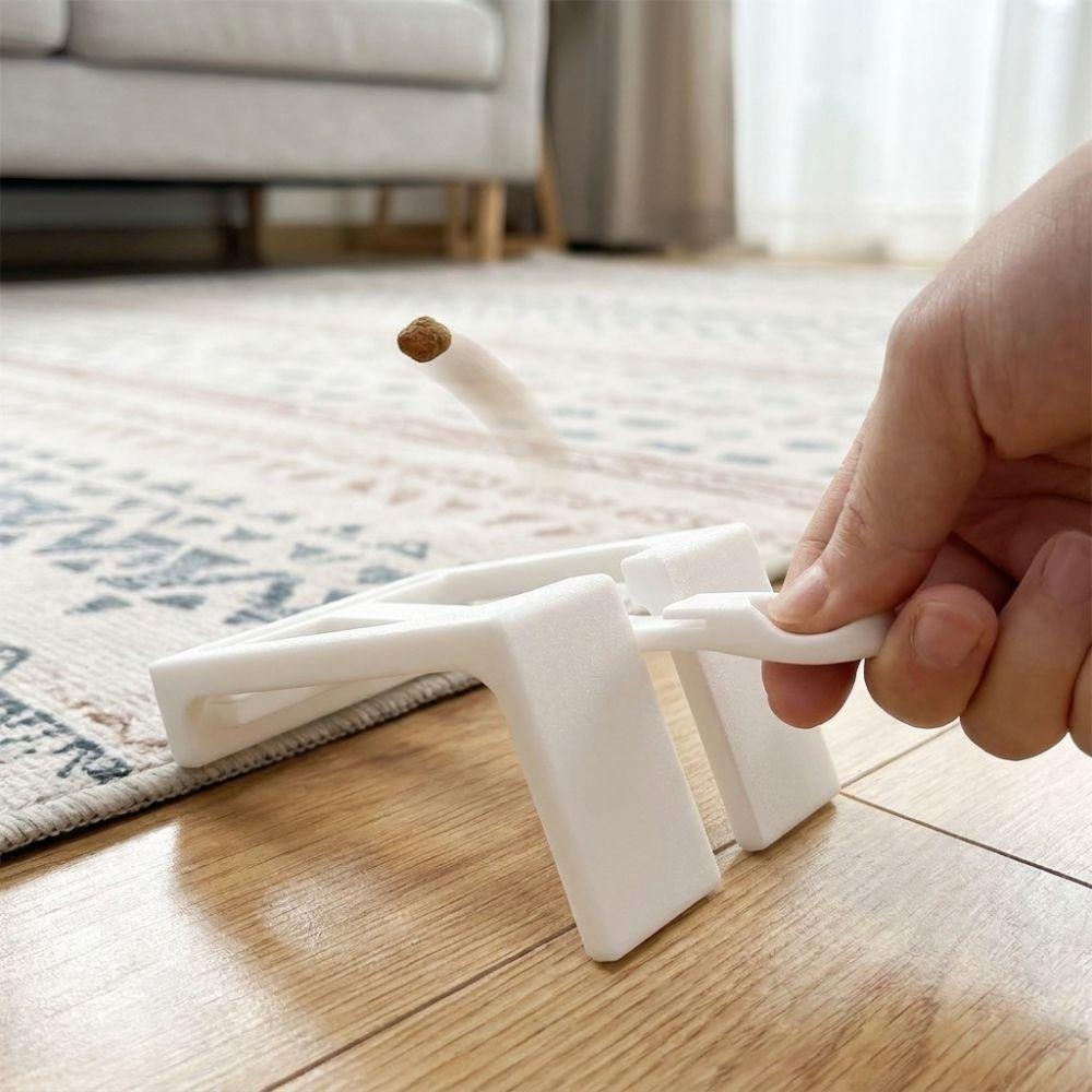 Manual Pet Treat Launcher Toy Plastic Pet Training Reward Toy Daily Interaction