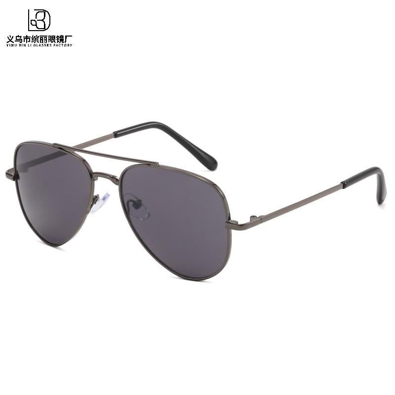 Прямая поставка, Металлические детские солнцезащитные очки Детские классические очки-жабы Носить очки Солнцезащитные очки Тренд