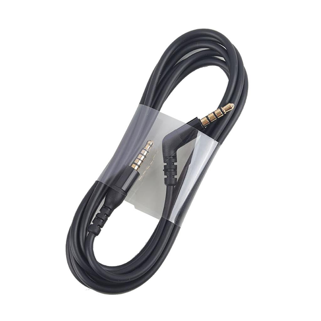 Replacement Audio Cable Cord for SteelSeries Arctis Nova Pro Wireless Gaming Headphones (Audio Cable Black)