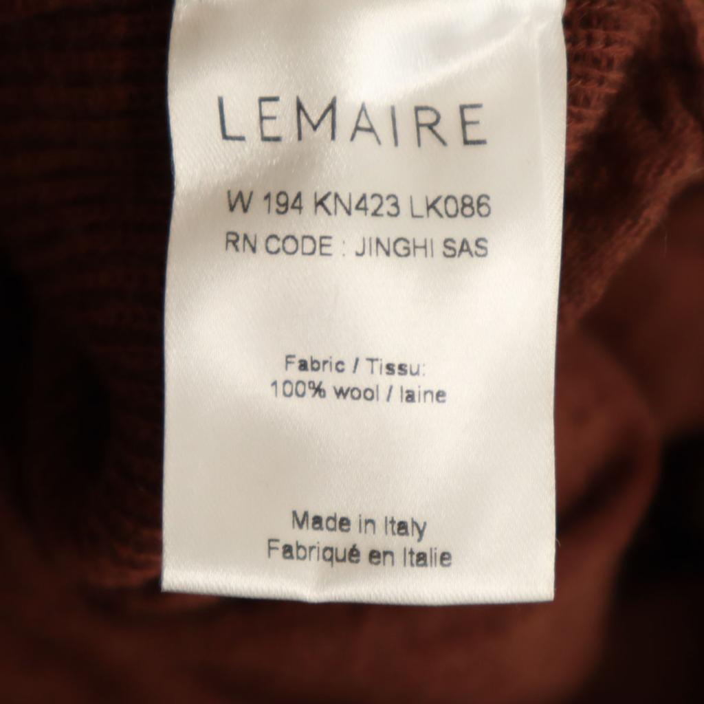 LEMAIRE made in Italy knit Long skirt S Brown Women Used