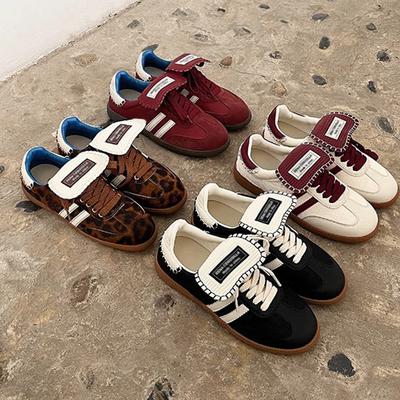 Дом дяди в том же стиле, место дом ретро круглый носок тонкий ремень повседневная обувь 2025 весна новый универсальный немецкие тренировочные туфли женская обувь