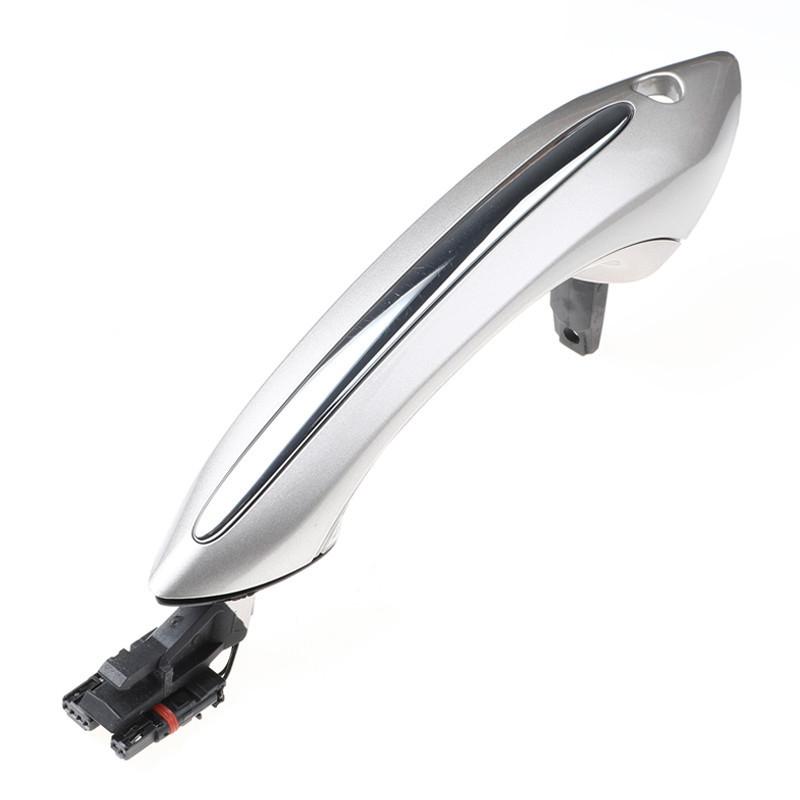 Black White Car Exterior Comfort Access Door Handle For BMW 5 7 Series F01 F02 F06 F10 520d 520i 525d 528i 530d 530i