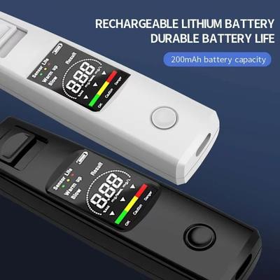 Алкотестер Профессиональный Высокочувствительный Алкотестер Бесконтактный Алкотестер Зарядка Type-C Портативный Алкотестер