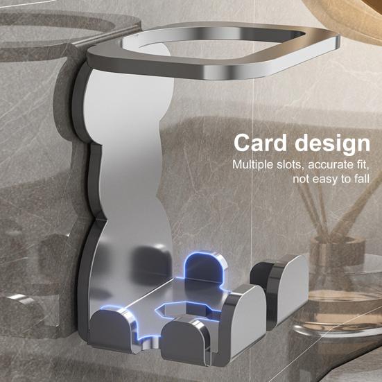 Держатель электробритвы настенная стойка устойчивая поддержка подставка для хранения для дома