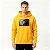 Men Anime Printed Pullover Hoodie Casual Long Sleeve Crewneck Sweatshirt for Daily Wear