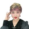Full Cover Bonnet Hat Elastic Headband Cap New Turban Hat  Women