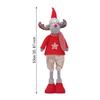 Christmas Doll Decoration Stretchable Christmas Figure for Indoor Shop Desk