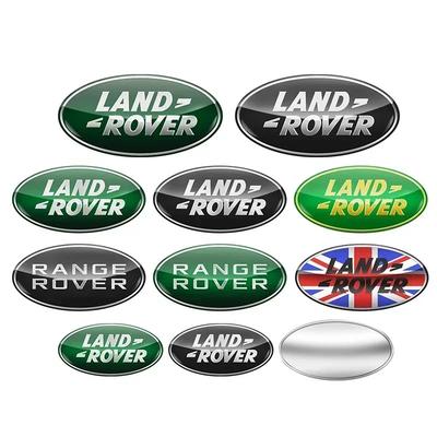 Aluminium Logo Emblem Car Front Sticker Rear Trunk Fender Badge Land Rover Ranger Freelander Discovery Defender 3 4 Evoque C3