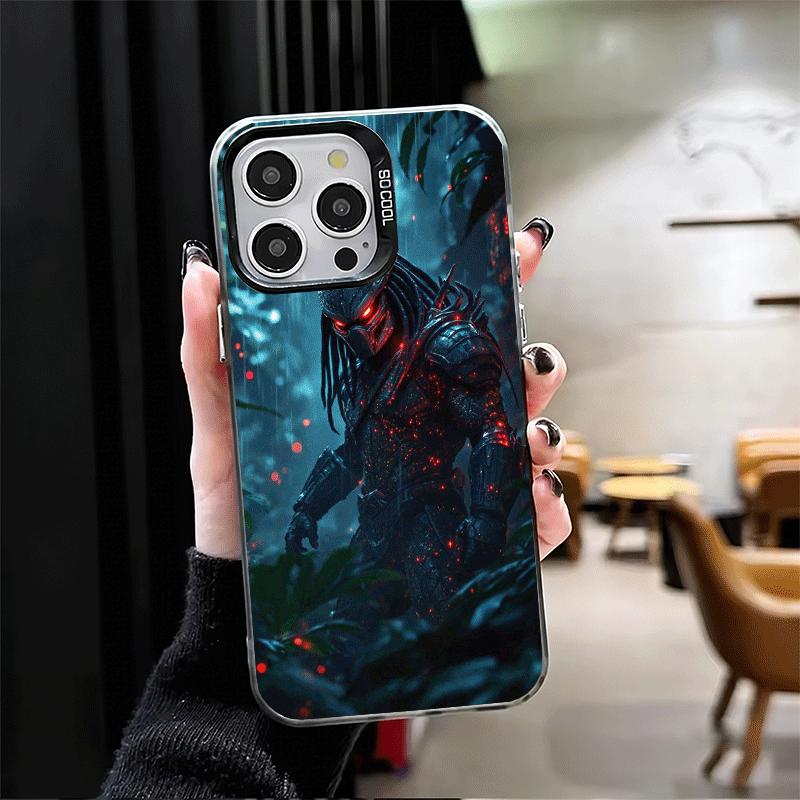 Мягкий чехол для телефона A-Alien Vs P-Predator для iPhone 15 16 17 Pro Max 17Air 16E 14 Plus 13 12 Mini Ударопрочная задняя крышка