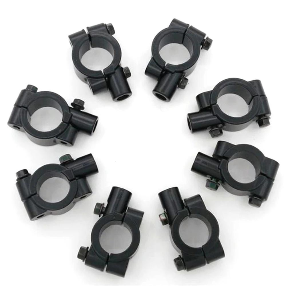 10mm 8mm Motorcycle Mirror Mount Mirror Mount Clamp Rear View Mirror Holder Mount Brackets Clamps