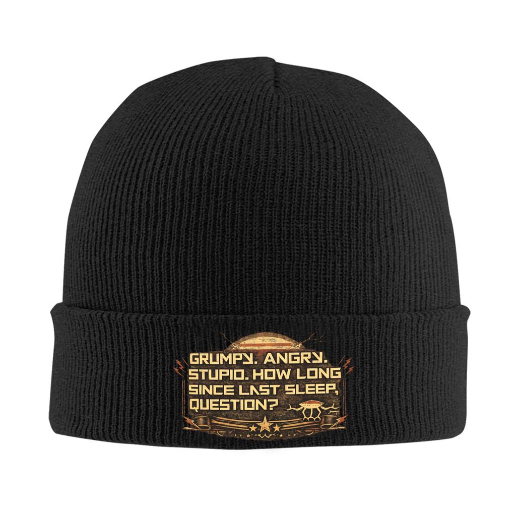 Amaze Project Hail Mary Beanie Hats  Knit Hat Adult Unisex Hip Hop Elastic Caps Spring Outdoor Sport Graphic Bonnet Hats