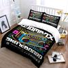 Boombox and skateboard text. Bedding sets Duvet cover sets Duvet covers Pillowcases(1 * Duvet Cover 2 * Pillowcases, without duvet insert)