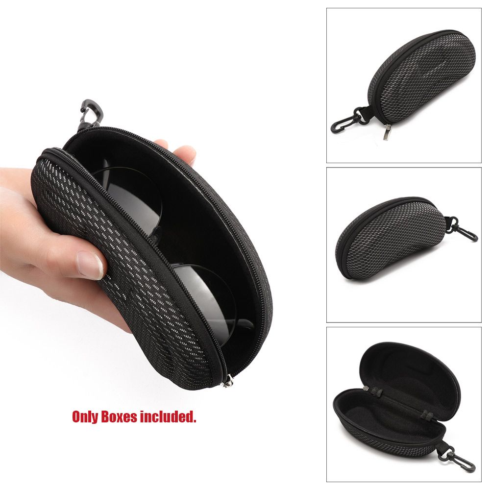 Skiing Goggles EVA Snow Ski Sunglasses Carrying Cases Eyewear Case Glasses Holder Zipper Hard Box