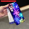 2DFlat Samsung phone case Vibrant Rainbow Snowflakes Phone Case Applicable to Galaxy S22 S23 S24 S25ULTRA S26 A12 A13 A14 A15 A16