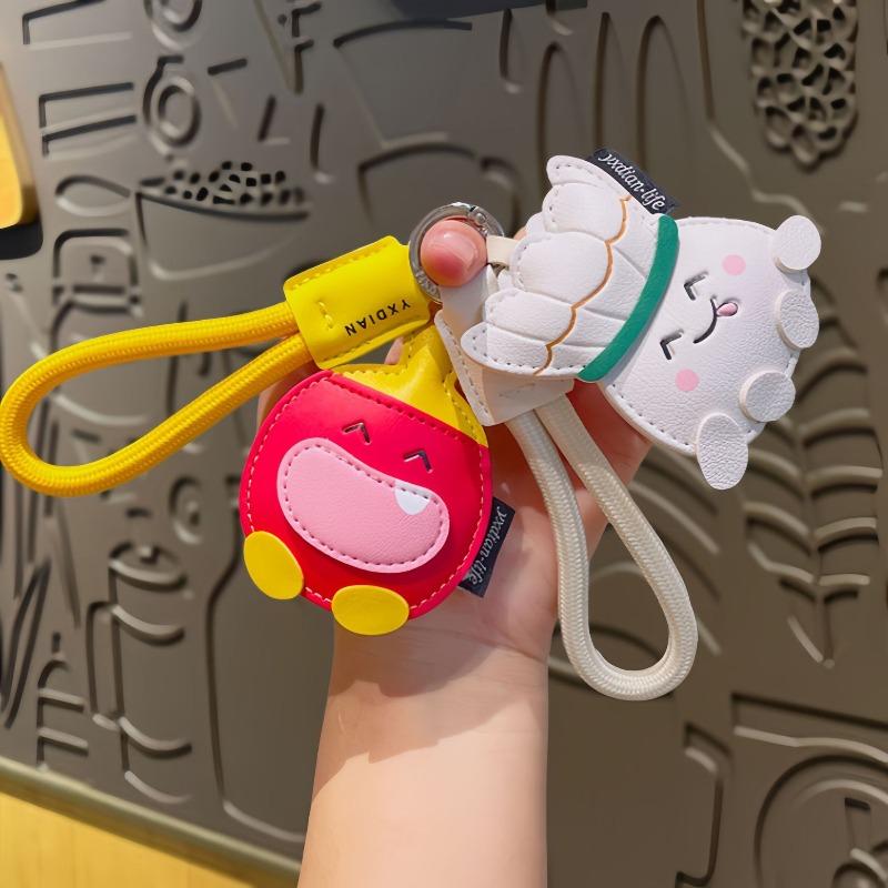 Cartoon Table Tennis Rackets, Tennis Rackets, Badminton Rackets, Keychains, Bags, Small Pendants, Cute and Creative Small Gifts