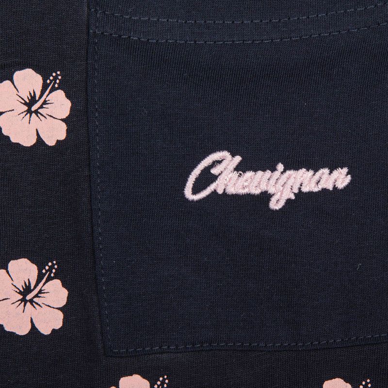 Платье на бретелях с цветочными пуговицами спереди Детский CHEVIGNON