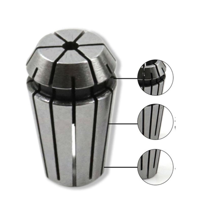 Durable ER11 Spring Collet Chuck Set Include 4mm,6mm ER11-7PCS(1-7mm)Collet Chuck Reliable Performances Wide Application