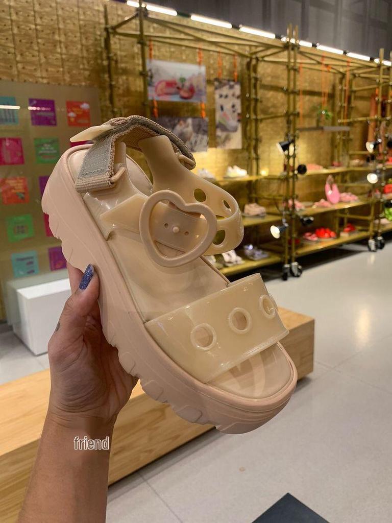 2025 Женские сандалии-желе на толстой подошве Melissa - Летняя бразильская платформа