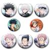 32/44/58mm Anime Jujutsu Kaisen Brooches Cartoon Figure Gojo Satoru Yuji Itadori Enamel Pins On Backpack Jewelry Gifts Handmade Badge