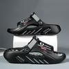 Fashion Men Massage Slippers Indoor Outdoor Sandals Beach Casual Shoes Slides Men's Sandals Big Size Comfortable Soft Plus Size