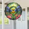 Dragonfly Wind Spinner Bird Kinetic Spinner Hanging Animated Wind Spinner with 3D Animation Effect for Outdoor Yard Garden Decoration
