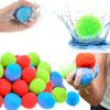 20 PCS Reusable Water Balloons Quick Fill Self Sealing Water Bomb Splash Balls Water Fight Beach Boobs Party Game Summer Outdoor Toys for Kids