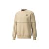 Luxe Crew Embroidered Logo Sweatshirt Men Sweatshirt Khaki 534410-20