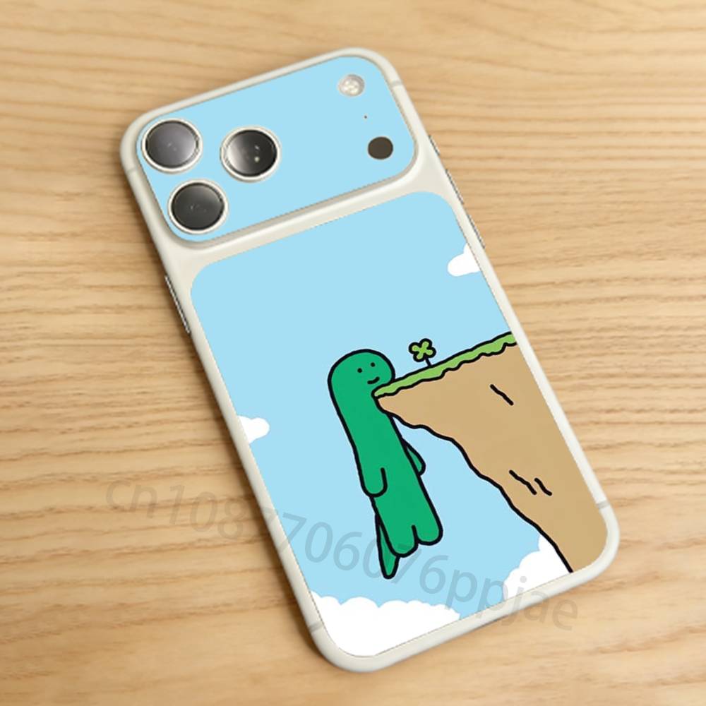 Cute cartoon dinosaur Joguman For iPhone 17pro/proMax Full body Back Cover Decal Skin Colorful Rear Protective Sticker Film
