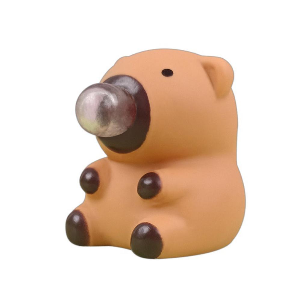 Новинка, надувающая пузыри, капибара, сжимающая игрушка, новинку, кляп, настольная игрушка, расслабляющая, сжимающая, стрессовая игрушка капибара