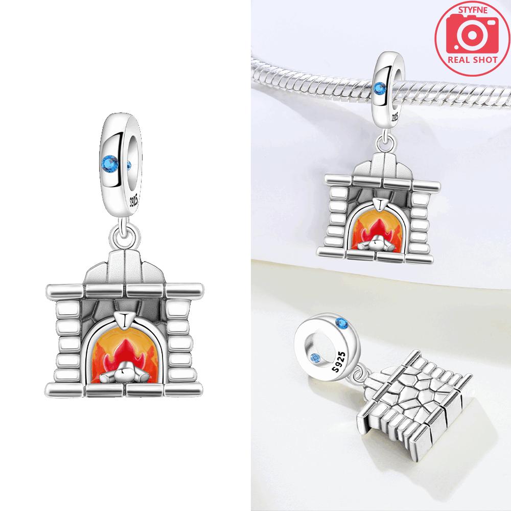 Bowling Ball Original Copper Pendant Globe Table Tennis Travel Airplane Pendant Beads Fit Bracelet Women Jewelry Making Gift