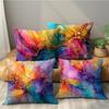 Geometric Art Decorative Pillow Cover Super Soft Polyester Material Living Room Sofa Back Car Pillow Cover Home Decoration