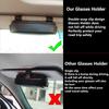Car Glasses Box Portable Car Sunglasses Holder In The Car Driving Glasses Holder Eyeglass Case Sun Visor Car Lenses Holder