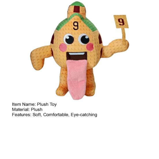 Плюшевая кукла игрового персонажа Дом №. 9 Персонаж из Игрового Софта Мягкая Кукла с Набивкой из ПП Хлопка Милый Подарок для Поклонников и Детей