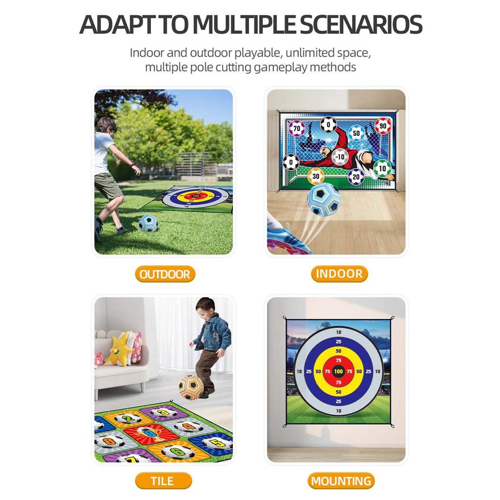 Children's Indoor Football Training Shooting Target, Parent-child Boys Throwing Toy Gift