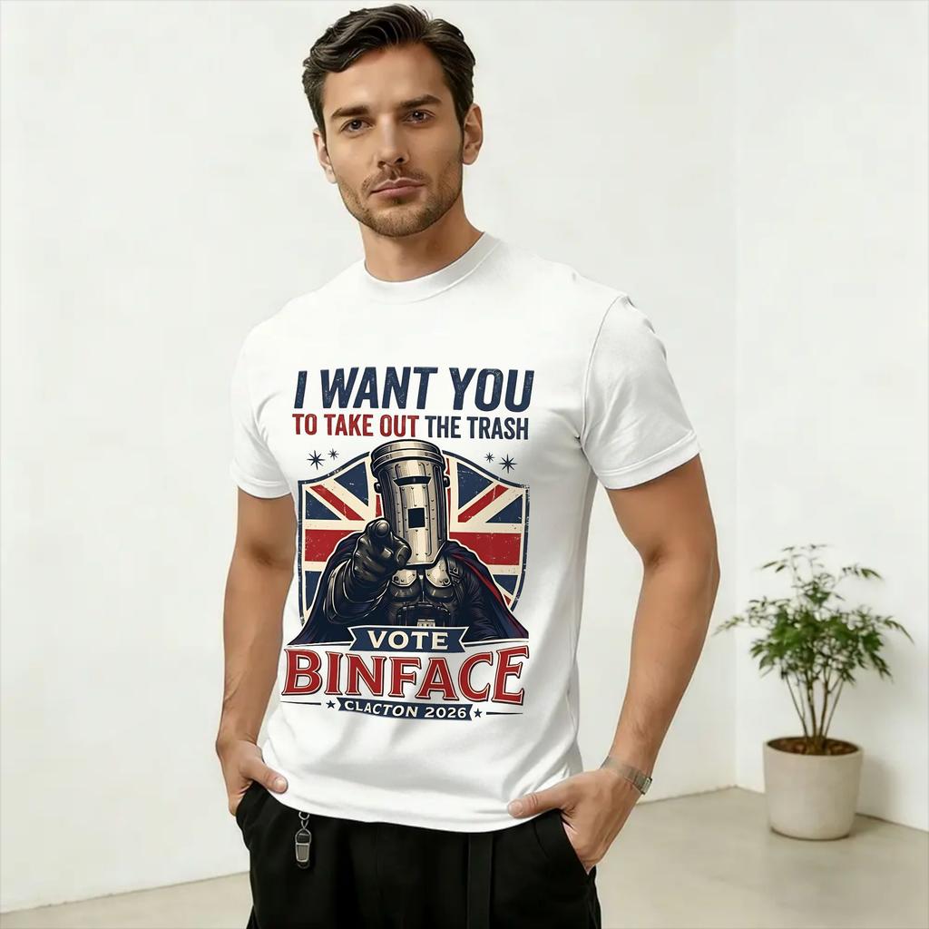 Count Binface Sigma IX T Shirt Unisex Cotton Funny T-Shirt Round Collar Tees Short Sleeve Clothes Adult