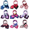 Chic Silk Scarf for Flight Attendants and Professionals—Elegant Accessory for Work or Gift