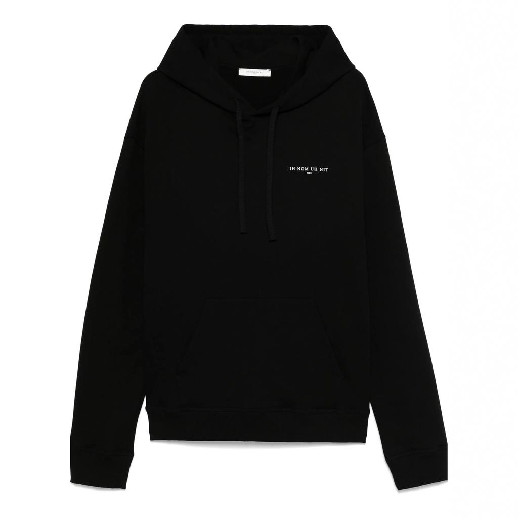 Cross-border trend IH NOM UH NIT printed loose hooded sweater for men and women