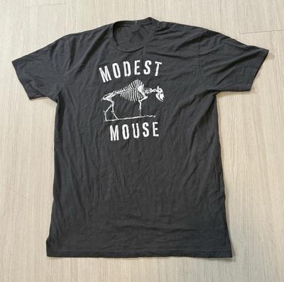 РЕДКИЙ! Modest Mouse Черная Хлопковая Рубашка Все размеры S-5XL HS170 Унисекс Футболка