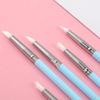 5Pcs Silicone Clay Sculpting Tool Modeling Dotting Tool Pottery Embossing Tool for Rock,Nail,Blending,Drawing,Modeling