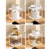 Space Saving Corner Pot Storage Rack 2/3 Tier Cabinet Pot Lid Holder  Bathroom