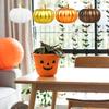 Mini Pumpkin Hanging Ornaments Thanksgiving Harvest Home Tree Decorations Reusable Hanging Pumpkin Ball for Autumn Holiday Party Supplies