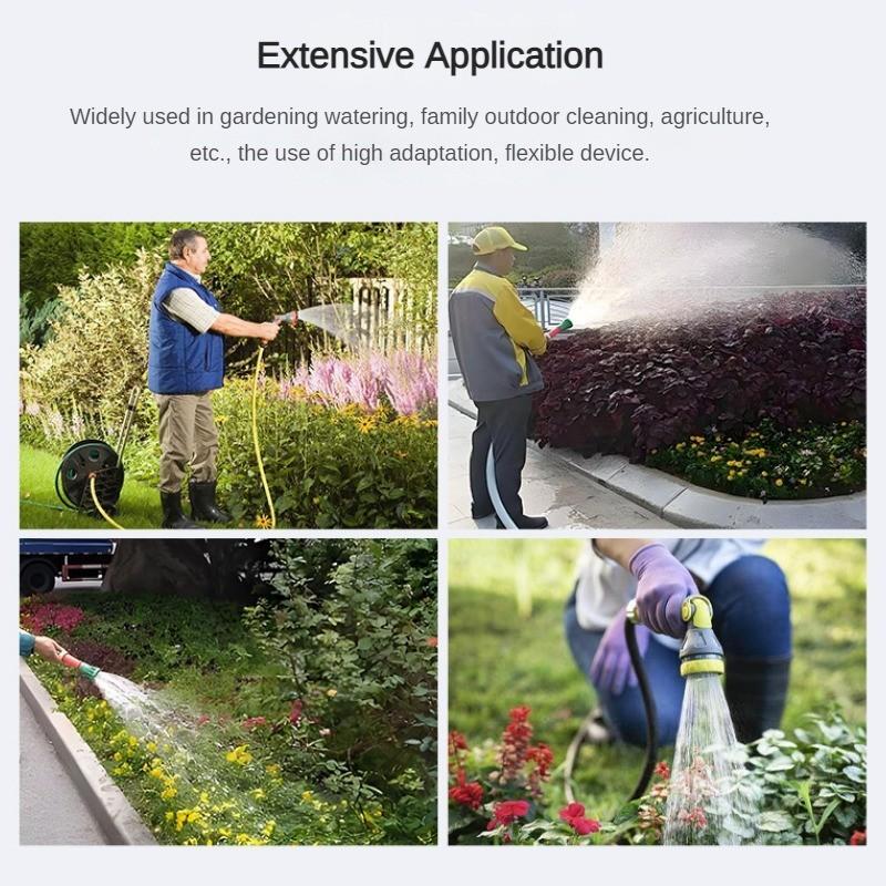 Автоматическая втягивающаяся катушка для шланга, настенное крепление, барабан для воды для садового полива, инструмент для распыления воды для улицы