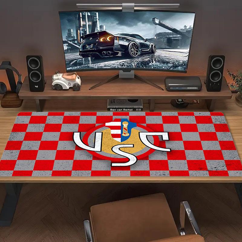 US Cremonese Color Mouse Pad Large Gaming Table Cushion Non-slip Laptop Tablet Big Mousepad XXL Mat Mini PC Playmat With Lock edge