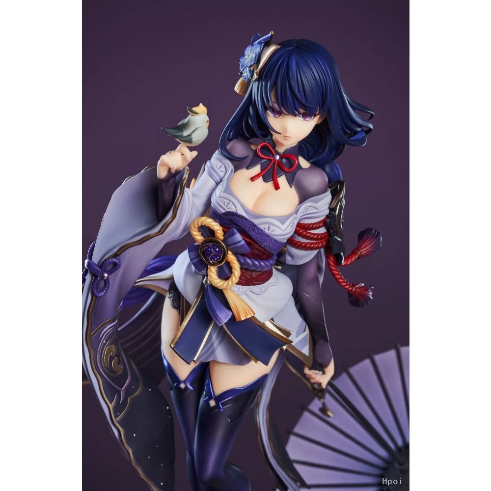 22 см Гэншин Импакт Райдэн Сёгун Аниме Фигурка Тень Вечной Тишины Кукла Сидячая Модель Игровая Серия Фигурка Действия