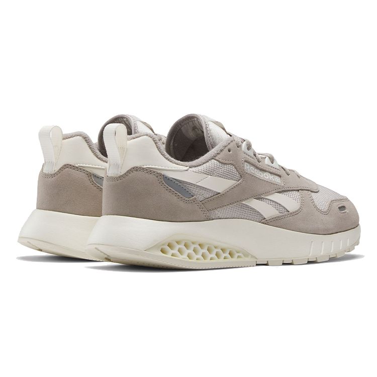 Reebok Классические кожаные кроссовки унисекс Hexalite Ash Grey Moonstone Chalk 100074409