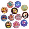 New Cartoon Constellation Embroidery Patch - Creative Round Design
